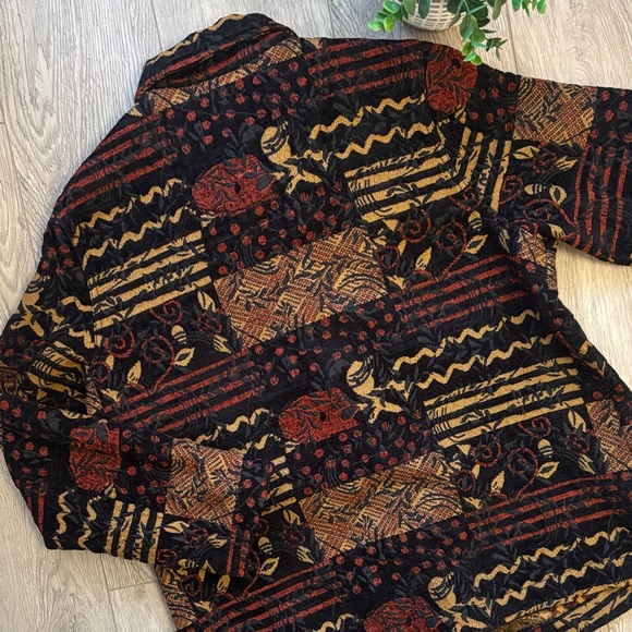 TanJay Boho Textured Patterned Jacket - Picture 8 of 10